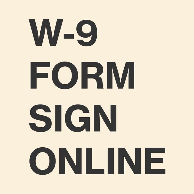 Profile picture of W9 Form Sign Online