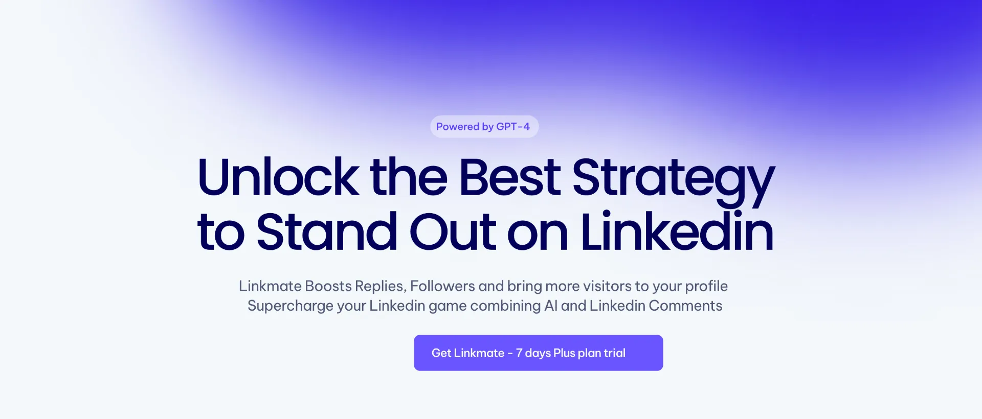 Image attached to the Linkmate update