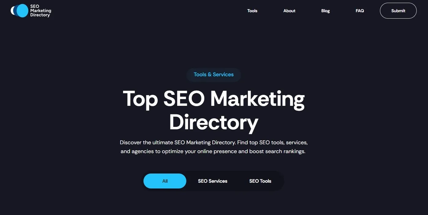 Image attached to the Marketing SEO Directory update