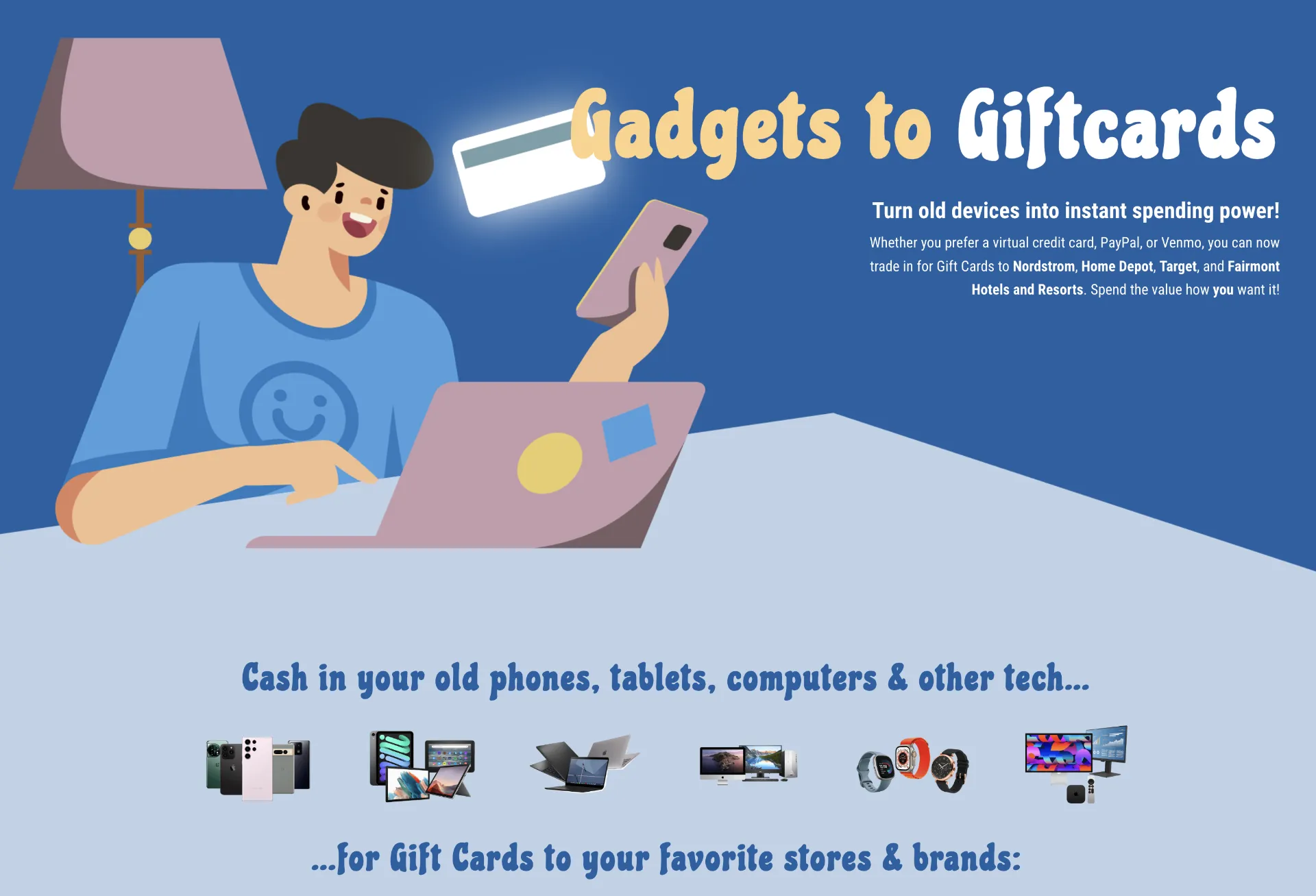 Image attached to the Gadgets to Giftcards update