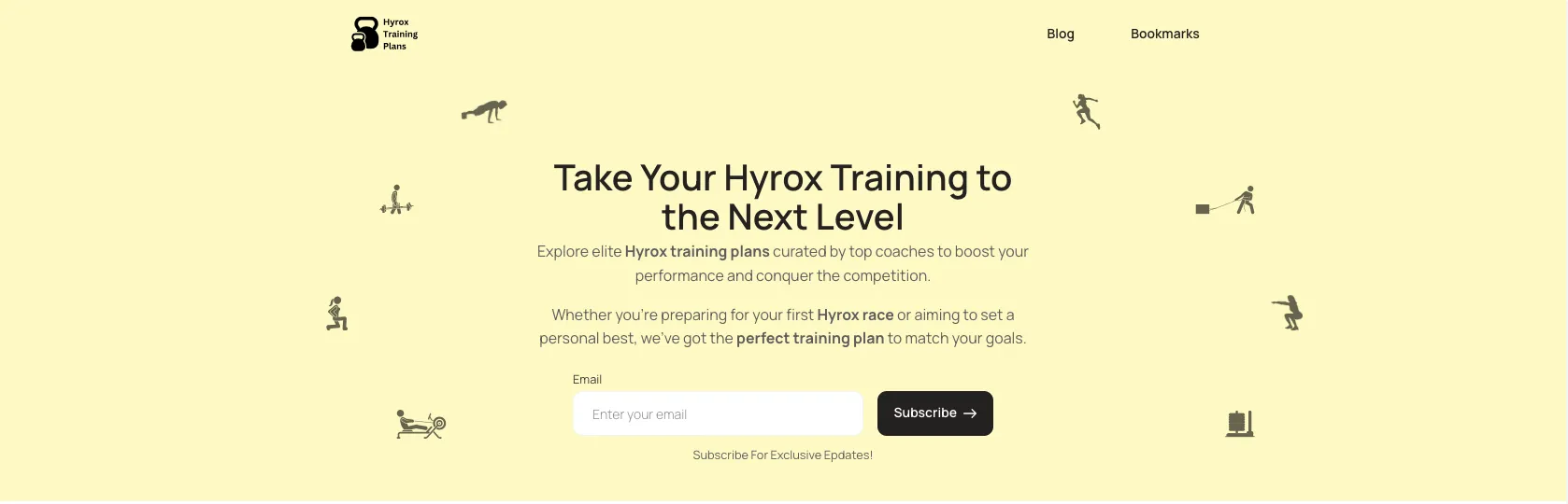 Image attached to the Hyrox Training Plans update