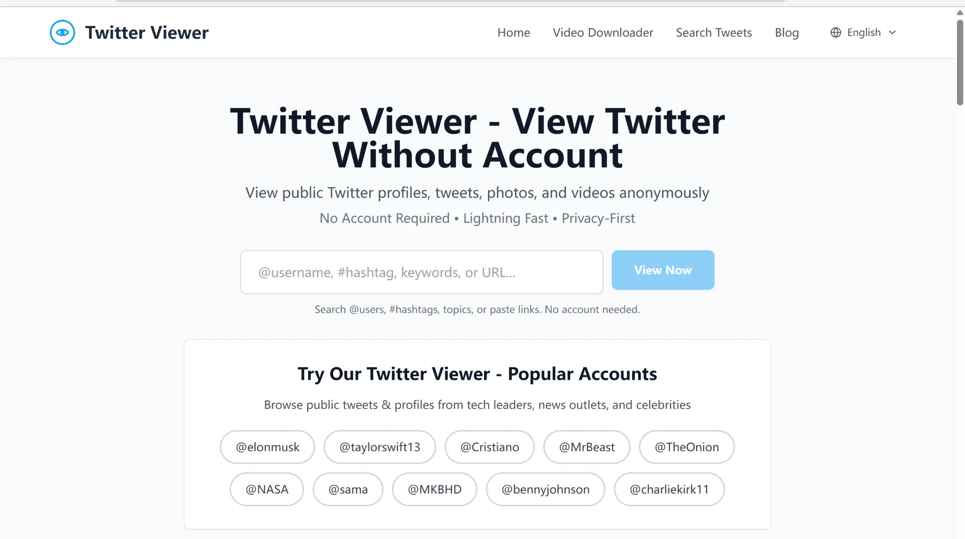 Logo of Twitter Web Viewer